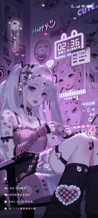 甜酷电竞少女房