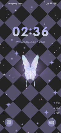 Purple butterfly