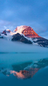 Mount Robson, the Highest Peak of Canadian Rockies