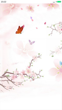 蝶花恋（锁屏动态）清新版