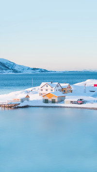 Fisher Shelter in the Winter