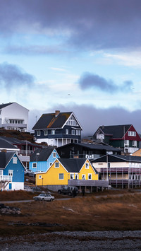 Nuuk colorful house