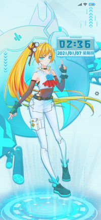 动漫风机械少女