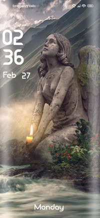 Angel statue
