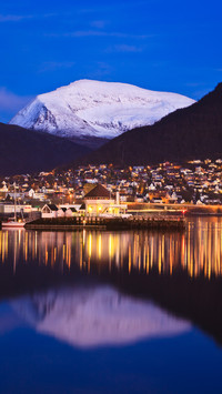 Fairy tale Nordic town Norway 40