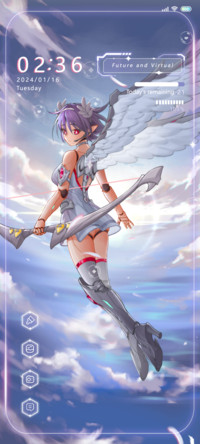 Angels and the sky