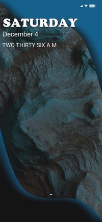 Mars Over Blue