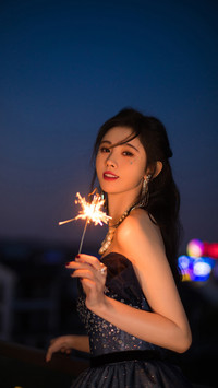 “氛围感天花板”鞠婧祎