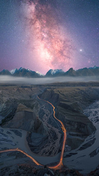 The cracks in the earth