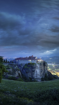 Night in Meteora