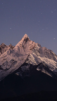 Merry Snow Mountain Cloud Sea Dawn Light