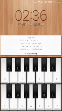 26键可弹奏钢琴