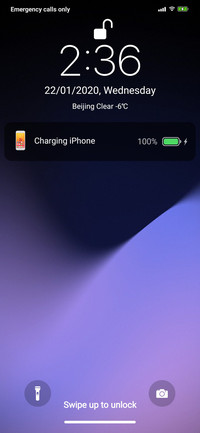 iOS Black style V11