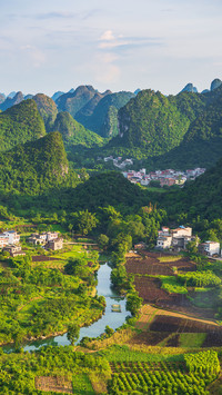 Famous Landscape City Guilin Jinan 95