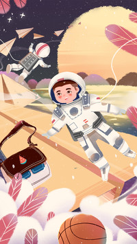 Viewing the universe from the perspective of astronauts
