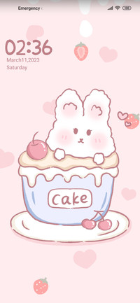 Bunny cake