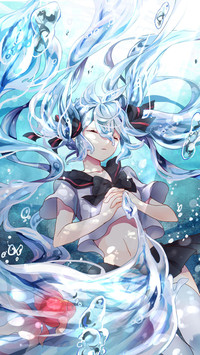 水中少女