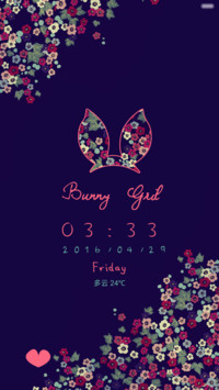碎花Bnuuy gril
