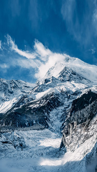 雪山自然风光