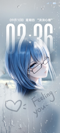 ins水雾清冷心绪