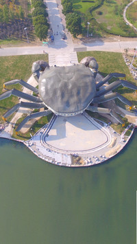 Suzhous current giant hairy crab architecture