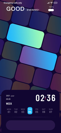 Shining color