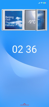 Multicolor window