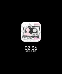 韩系波点黑粉猫