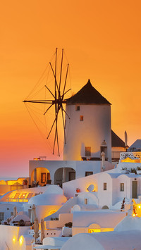 Oia at Sunset, Santorini