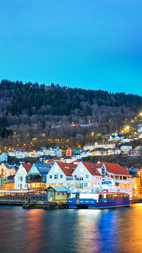 Norwegian Colorful Harbor