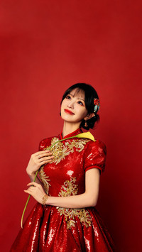 红衣才是女明星的本命