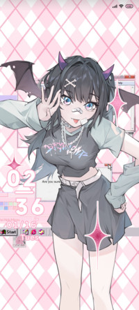 Pink flashing