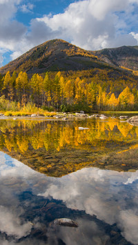 There is a type of autumn called Lake Baikal 8
