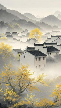 水墨徽州，秋韵梦乡