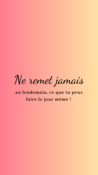 fond minimaliste avec citation