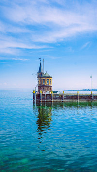 Borden, the largest lake in Germany