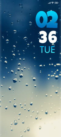 Rain glass