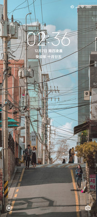 清新日系原宿风街