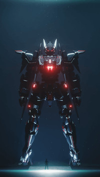 big robot game wallpaper