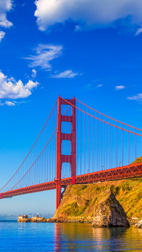 San Francisco Golden Gate Bridge California USA