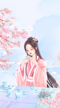 古妆品之玉女桃花粉