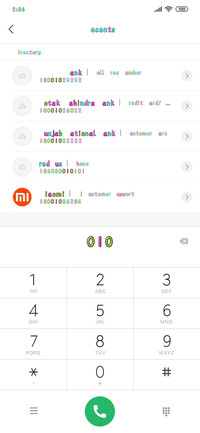 Colour font