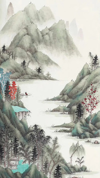 国画水墨-锐景创意