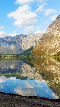 Swiss alps in autumn