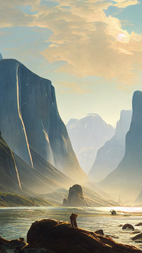 Between heaven and earth