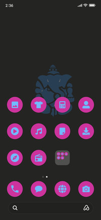 Pink Ganesha_3MDS