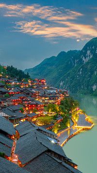 Gongtan Ancient Town, Youyang County, Chongqing