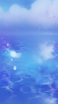 天空与少女