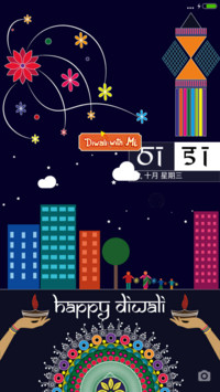 Festive colours  Diwali 