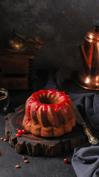 Chocolate Cake With Jam
